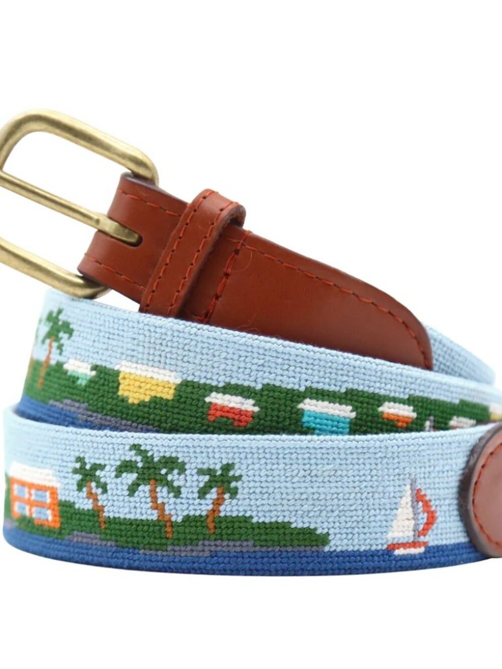 NWOT Smathers & Branson Island Time Belt Size 38 (fits waist 36)